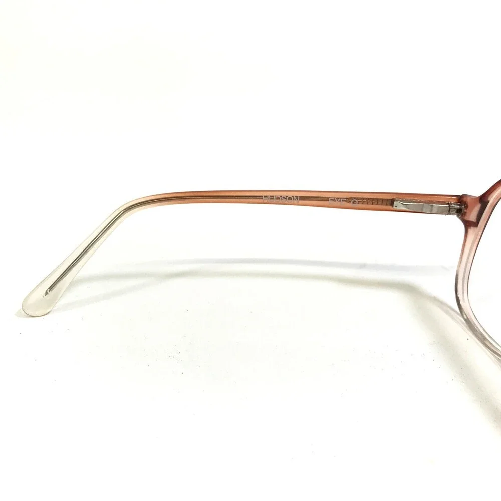 Hudson Eyeglasses Frames EYE Q BROWN Clear Fade Square Full Rim 57-18-145